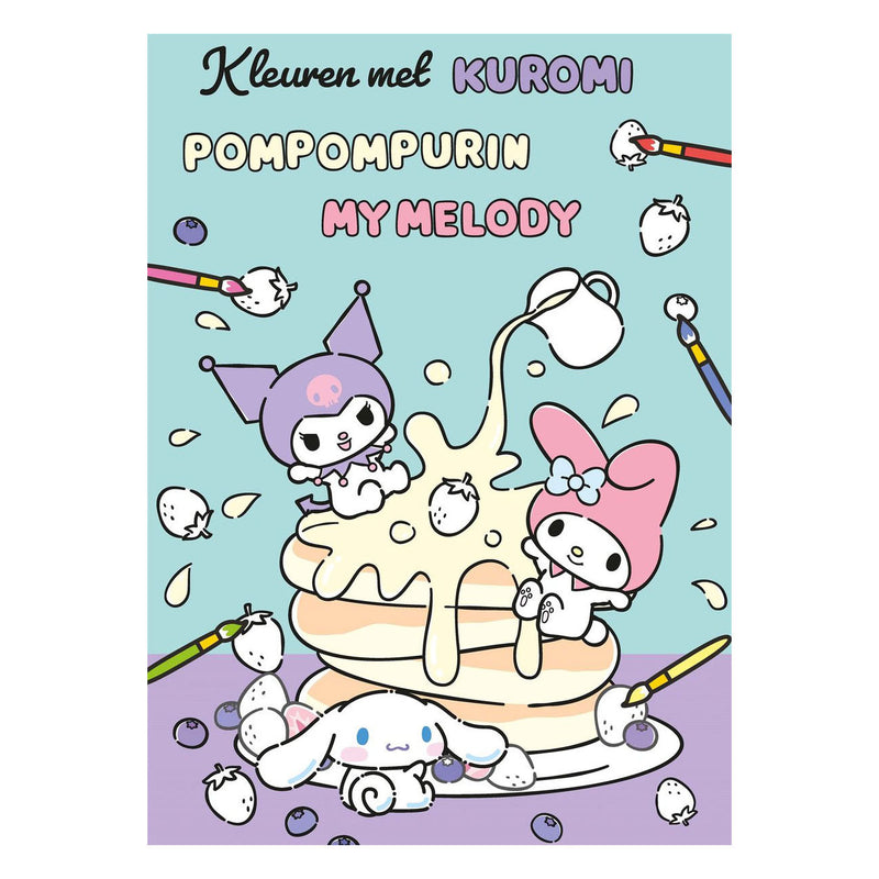 Load image into Gallery viewer, Gottmer uitgevers groep kleuren met kuromi, pompompurin, my melody

