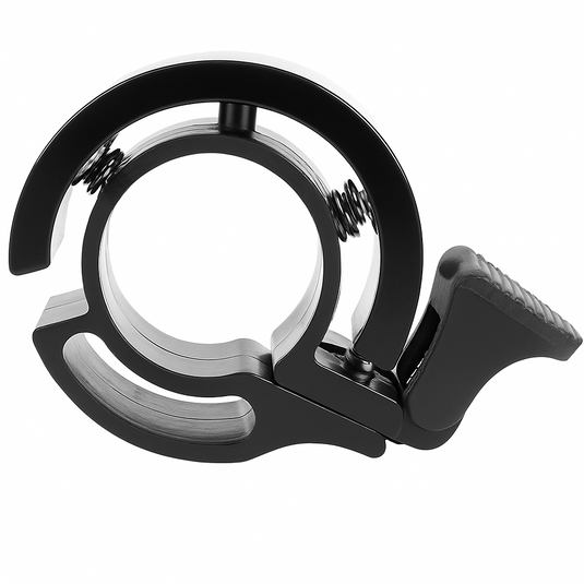 Edge fietsbel aeroring - zwart