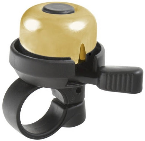 Bicycle bell mini M-Wave Bella Ding-Dong - gold brass