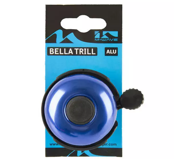 Bicycle bell M-Wave Bella Trill - blue