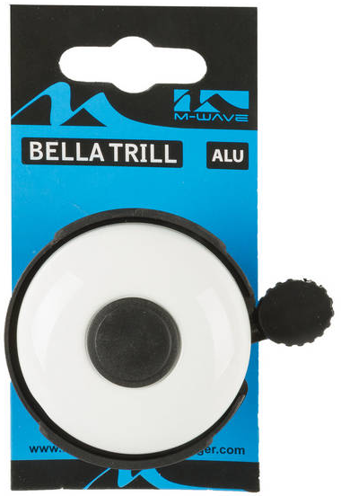 Load image into Gallery viewer, M-Wave Fietsbel Bella Trill ø53mm wit
