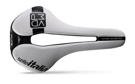 Selle italia flite boost kit carbon superflow saddle - mathieu van der poel edition
