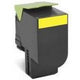 Tonercartridge lexmark 80c2xy0 geel