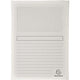 Exacompta sorteermap 50110e met venster a4 karton wit