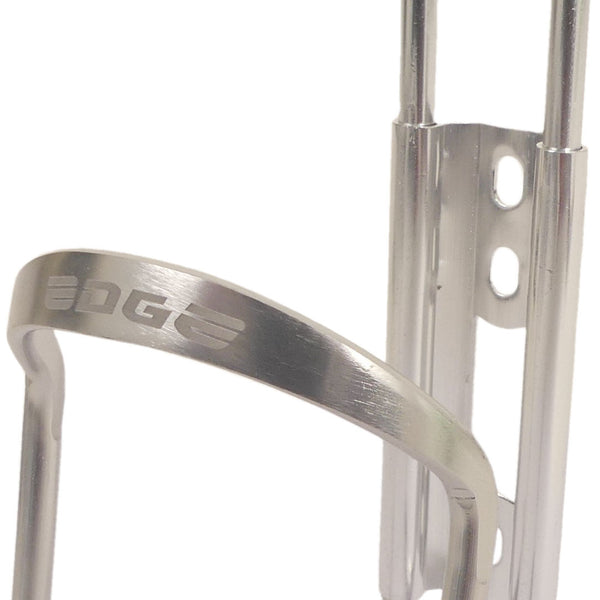 Bottle cage Edge aluminum silver