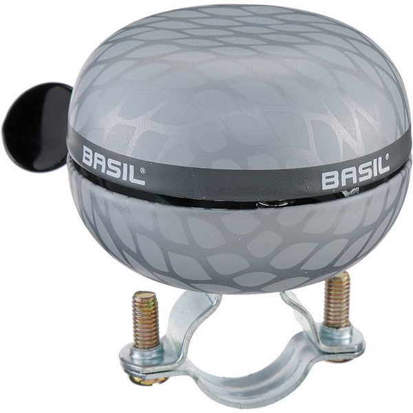 Basil Noir - bicycle bell - 60 mm - silver