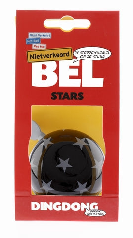 Nv ding dong bell 60mm stars black with star card