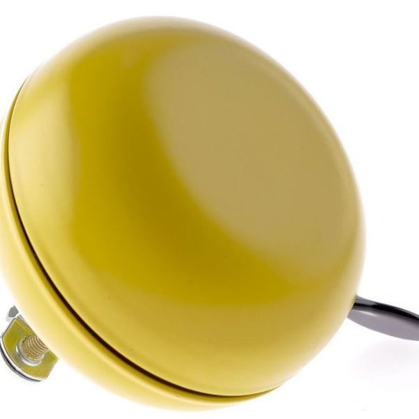 bicycle bell ding-dong steel 80 mm yellow