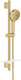 Grohe vitalio joy+ 120 doucheset met douchestang – met douchekop, doucheslang zeepschaal – 3 straalsoorten – aquabooster – waterbesparend (7l min) – geborsteld cool sunrise