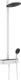 Hansgrohe pulsify s showerpipe 2jet mt showertablet select 400 mat wit