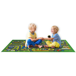 Load image into Gallery viewer, Paradiso toys street carpet 95x200 cm
