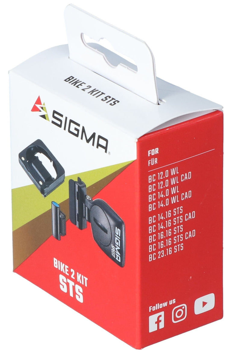 Load image into Gallery viewer, Snelheidszenderset Sigma 2450 (sensor + spaakmagneet + stuurhouder)
