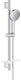 Grohe vitalio joy+ 120 doucheset met douchestang – met douchekop, doucheslang zeepschaal – 3 straalsoorten – aquabooster – waterbesparend (7l min) – chroom