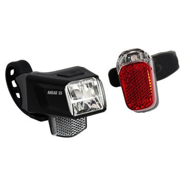 Büchel koplamp led ahead 35 + z-fire micro - zwart