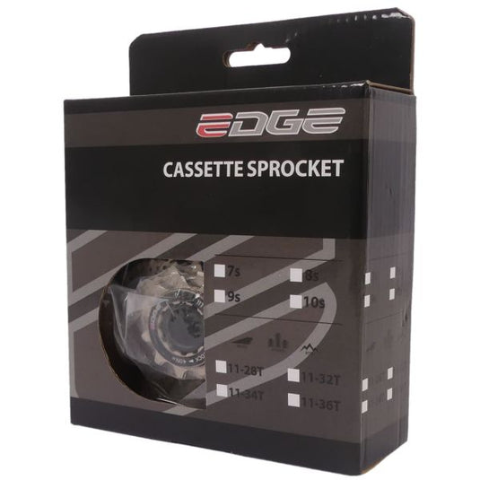 Edge cassette 11 speed cs-r9011 11-28t - zilver