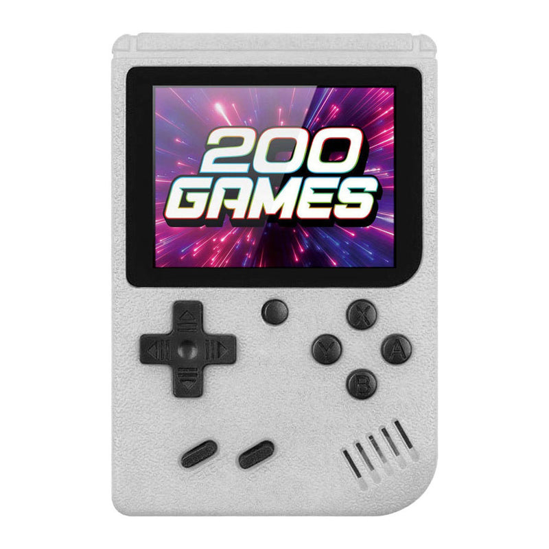 Load image into Gallery viewer, Gamebox - draagbare spel console met 200 spellen - wit
