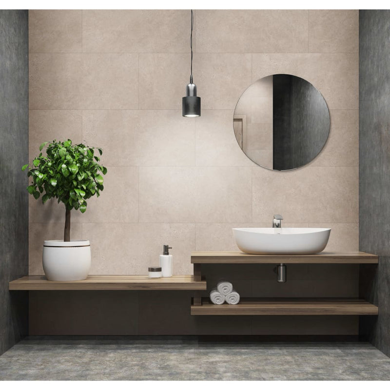 Load image into Gallery viewer, Grosfillex 5 st wandtegels gx wall+ leisteen 45x90 cm crème

