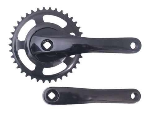 crankset LH 38T black