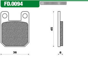 Newfren remblokset fd0094