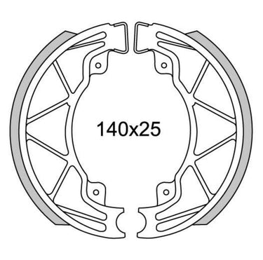 Newfren Remsegmentet GF0268 Runner, Hexagon-125 180