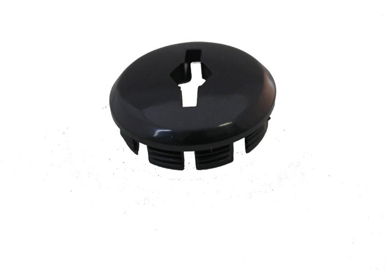 Crank cap plastic - black (25 pieces)