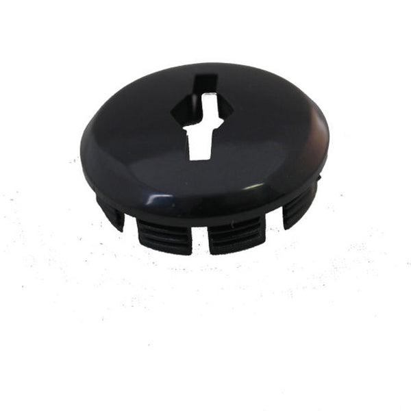 Crank cap plastic - black (25 pieces)