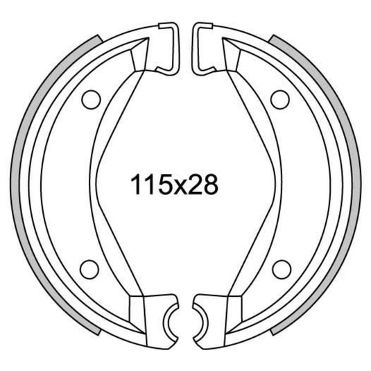 Newfren Remsegmentset GF1295 velocita