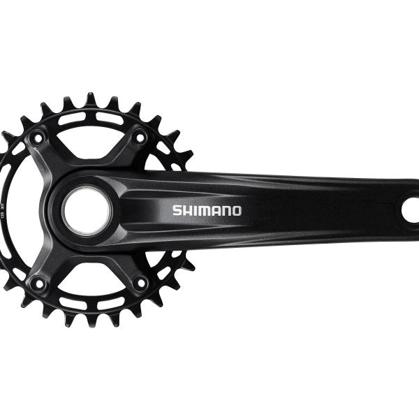 Crankstel 12-speed Shimano FC-MT510-1 - 30 tands - 175 mm - zwart