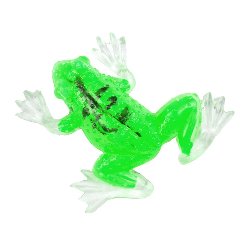 Afbeelding laden in galerijviewer, Toi-toys fun kneedkikker -clear- rekbaar 10cm 3ass
