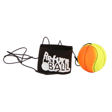 Deonlinedrogist.nl return ball - balletje met elastiek voor pols in neonkleuren - 63mm