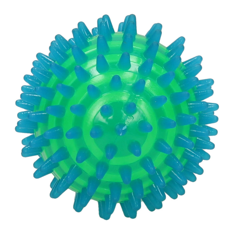 Load image into Gallery viewer, Stuiterbal spikey met licht 9cm
