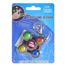 Brain games memory game sleutelhanger