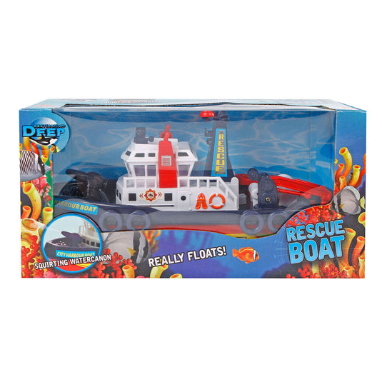 Lobbes destination deep brandweer blusboot met blusfunctie