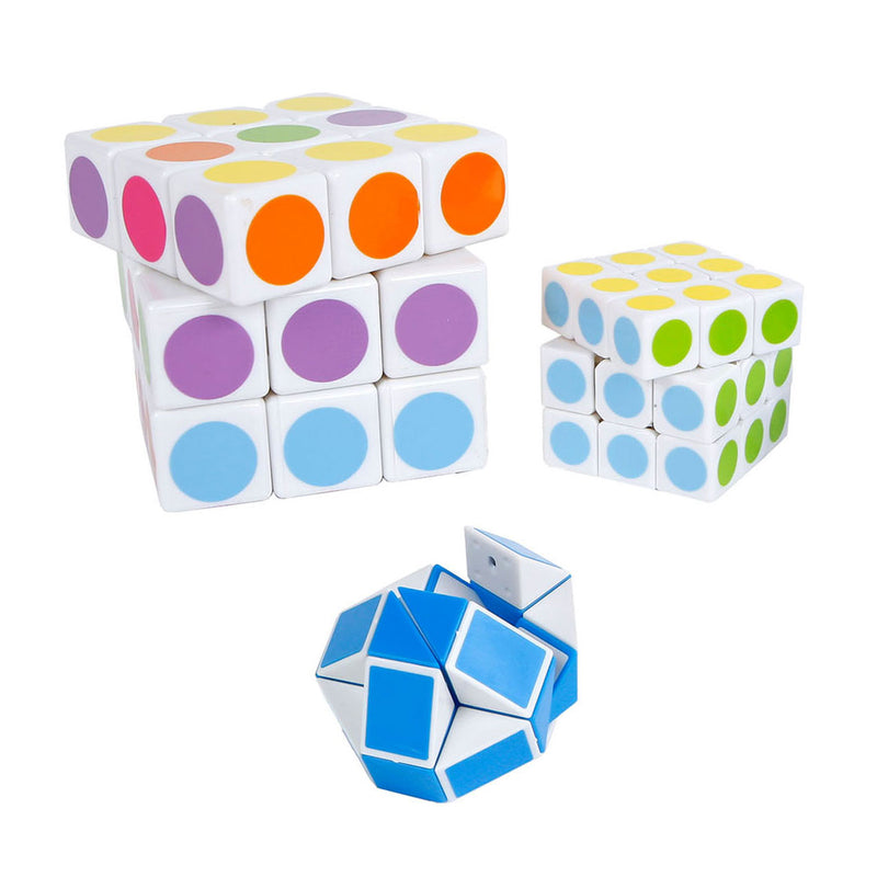 Load image into Gallery viewer, Brain games puzzelkubus, set van 3
