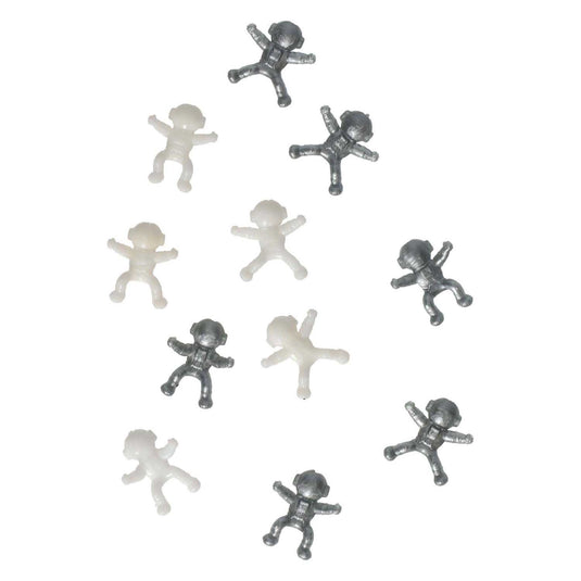 Space xplorers raamlopertjes astronaut 2cm, 12st.