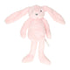 Mini club knuffel konijn pluche - roze, 37cm