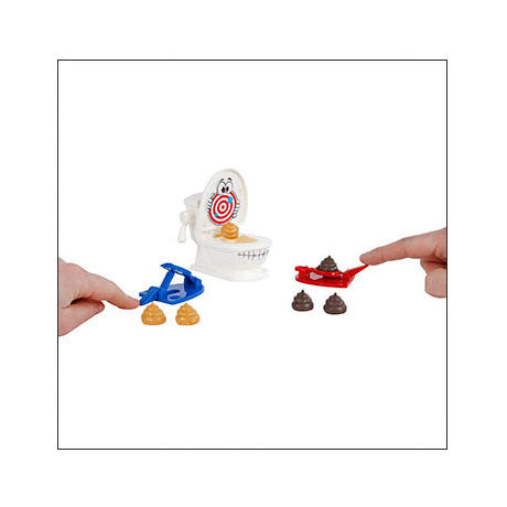 Load image into Gallery viewer, Poep schieten in het toilet kinderspel
