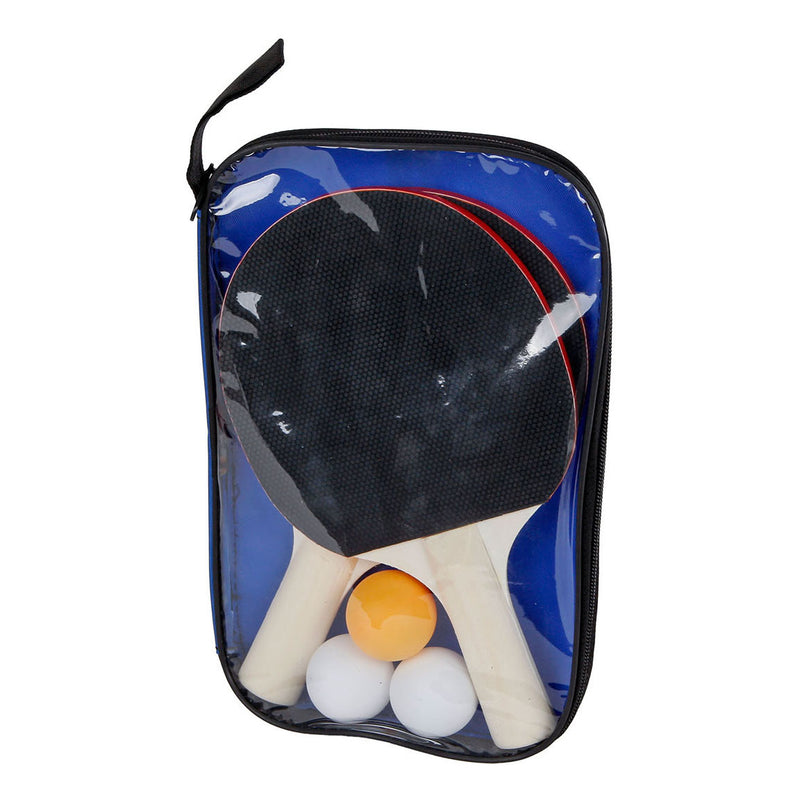 Load image into Gallery viewer, Tafeltennisset 2 bats en 3 ballen in tas, 6dlg.

