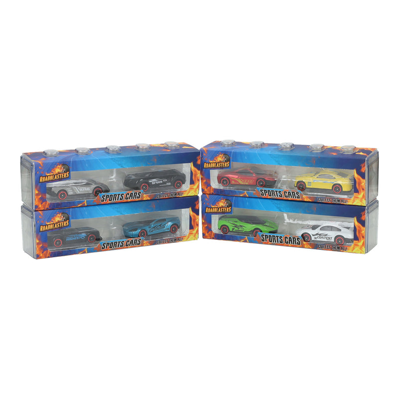 Load image into Gallery viewer, Roadblasters opbergbox met 2 die-cast raceauto's
