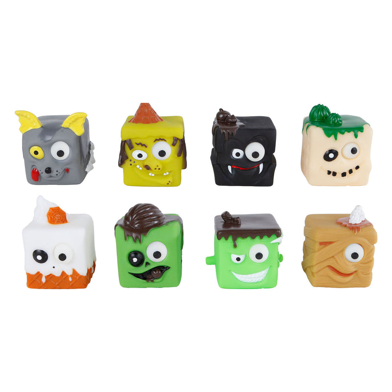 Load image into Gallery viewer, Brainboooom blokmonsters met uitpuilende ogen, 6cm
