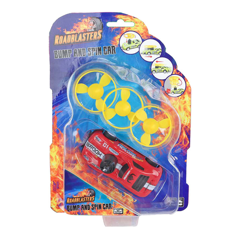 Load image into Gallery viewer, Roadstarblasters stoot en spin stuntauto die-cast met pull back functie.
