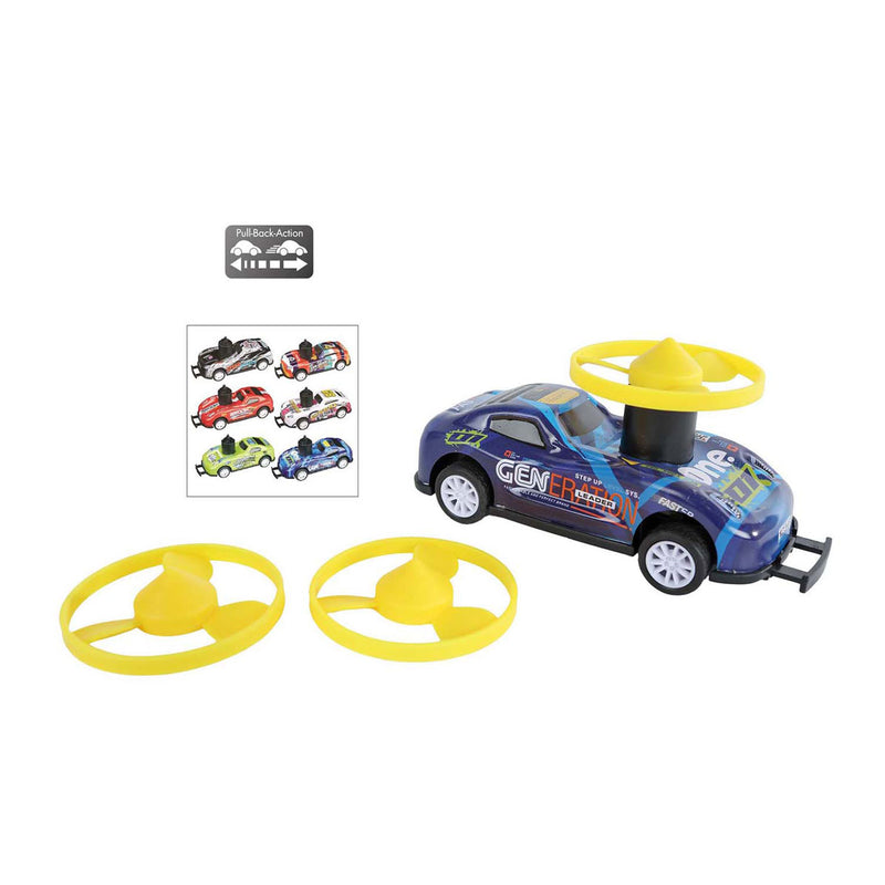 Load image into Gallery viewer, Roadstarblasters stoot en spin stuntauto die-cast met pull back functie.
