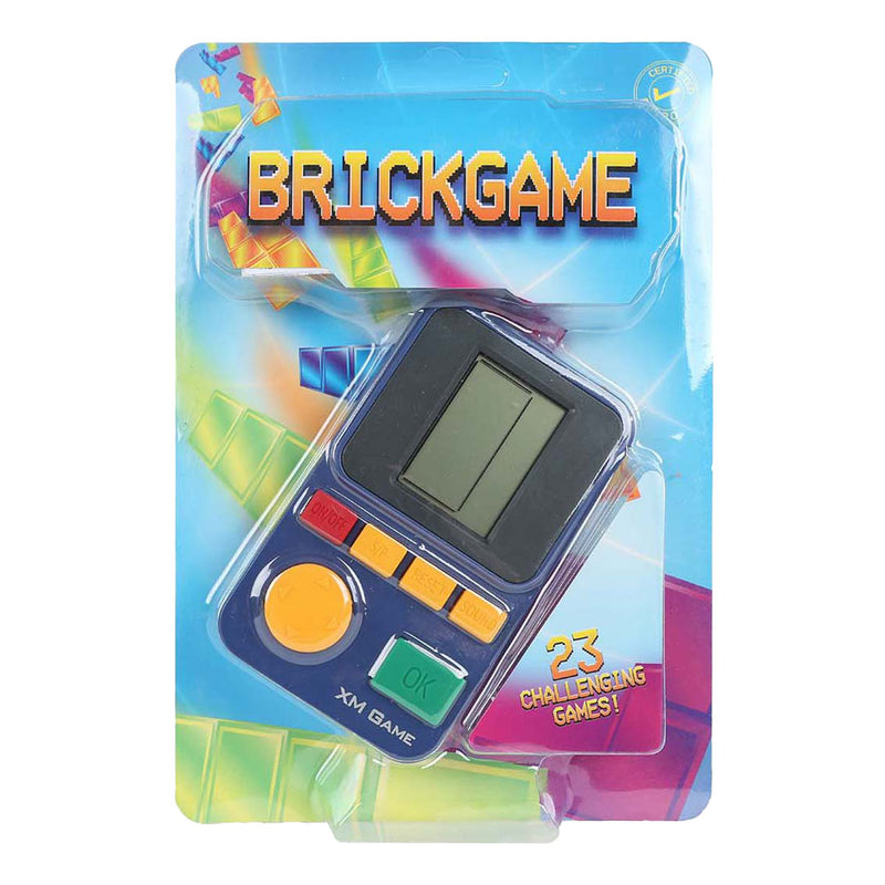 Load image into Gallery viewer, Van manen brickgame retro spelcomputer 23 spellen 6,5x11cm speelgoed.
