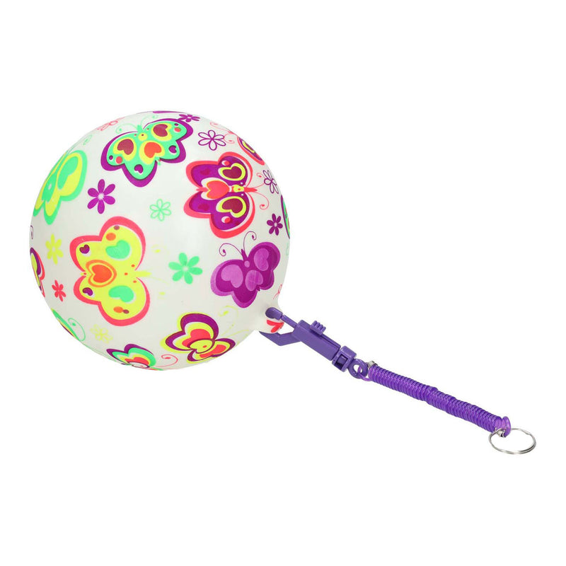 Load image into Gallery viewer, Gametime bal met vlinders aan koord, 21cm
