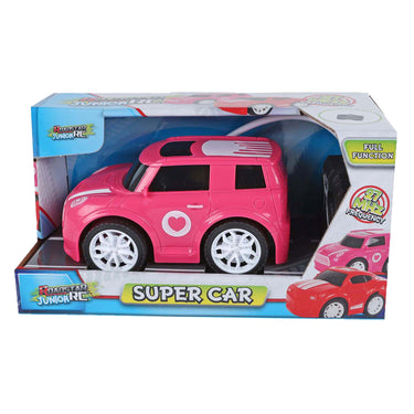 Roadstar rc auto 27mhz roze 13,5cm