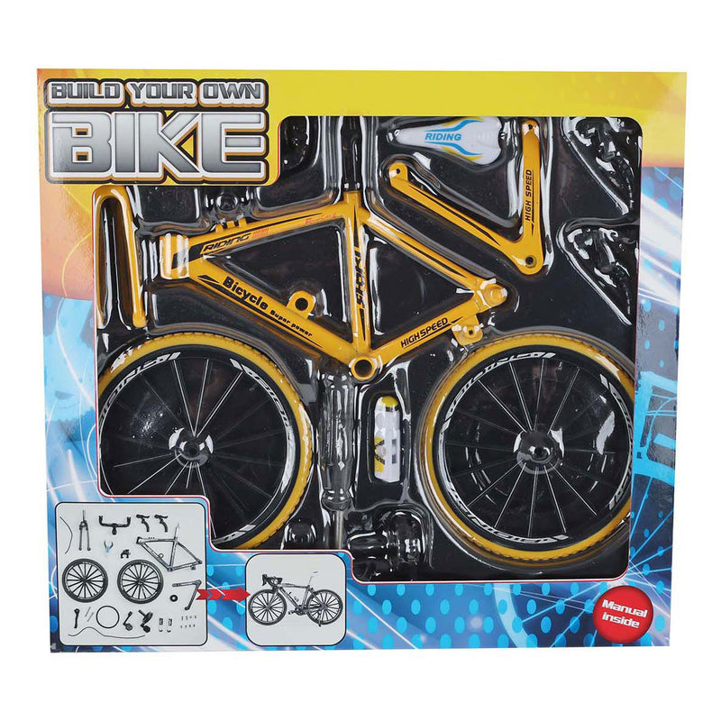 Load image into Gallery viewer, Van manen racefiets bouwpakket die-cast speelgoed fiets 19,5cm multicolor.
