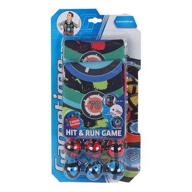 Gametime klittenbandspel werpspel met 2 vestjes en 6 ballen speelgoed.