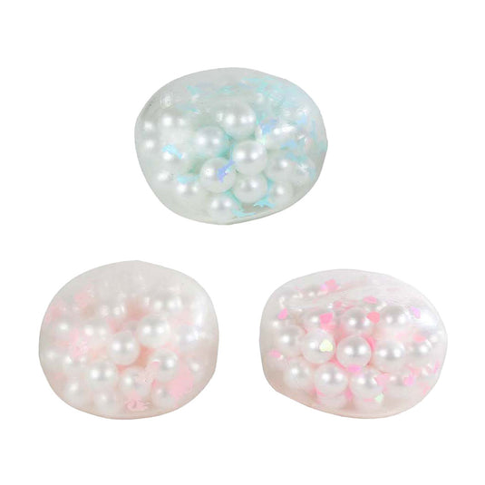 Glamour antistress knisper kralenbal, 9,5cm