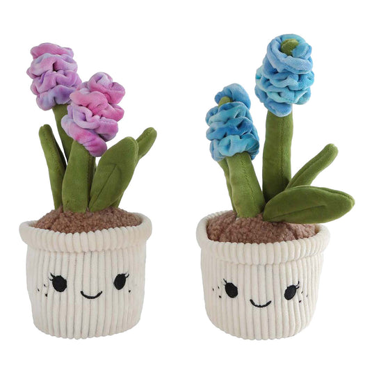 Take me home knuffel plant pluche - hyacinth, 29cm