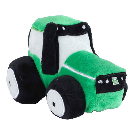 Kids globe pluche tractor, 13cm